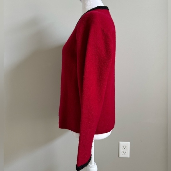 Talbots Vintage 100% Wool Cardigan Jacket Size Small - Picture 2 of 8